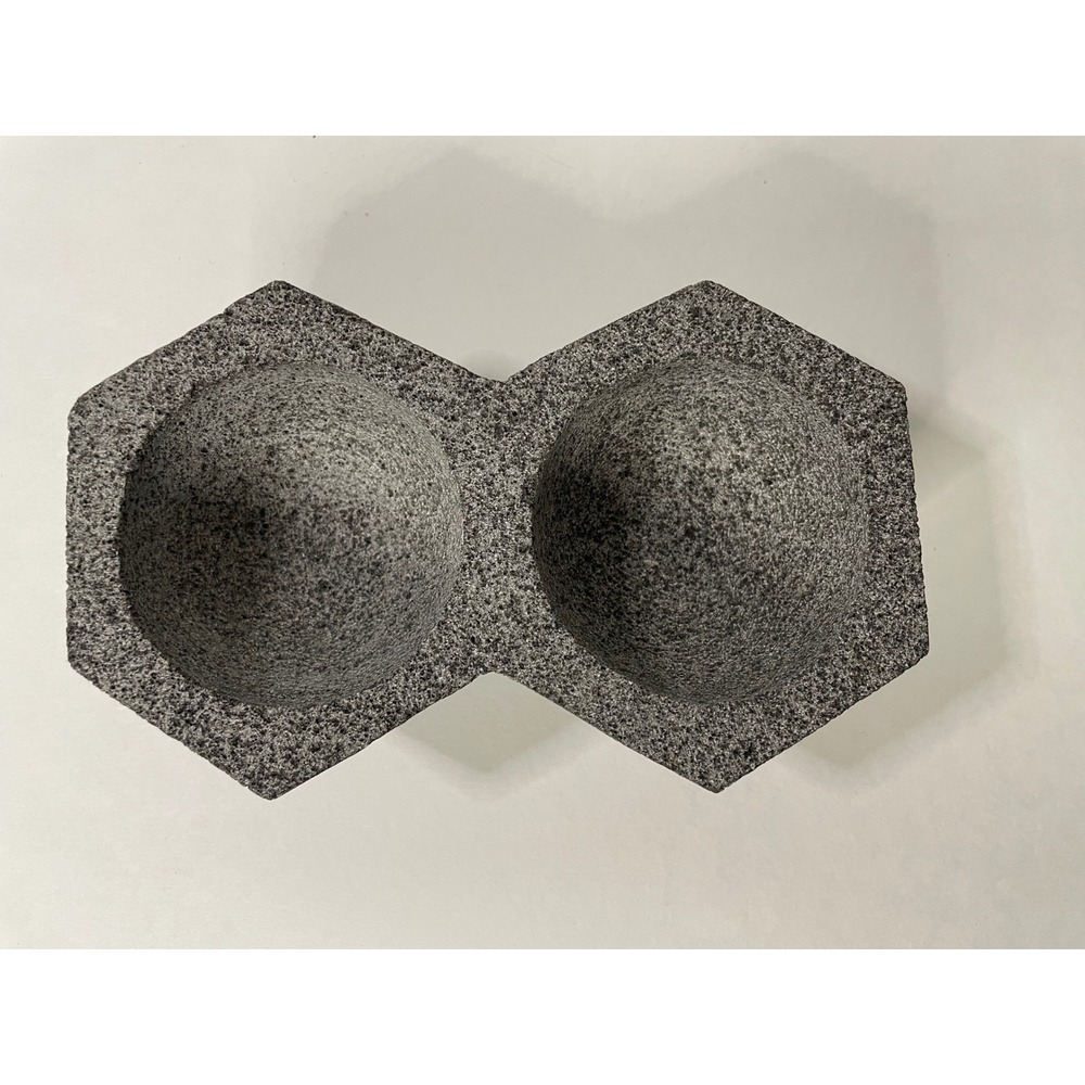 Ayres Studio Teya Double Bowl‎ Mexican lava rock